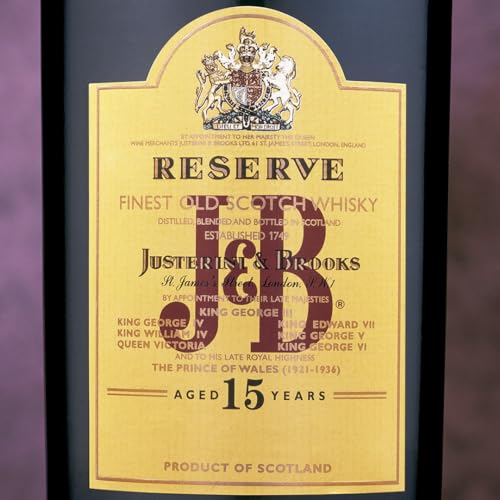 Miniatura 3 de J&B Reserve Aged 15 Years, whisky escocés blended, 700 ml