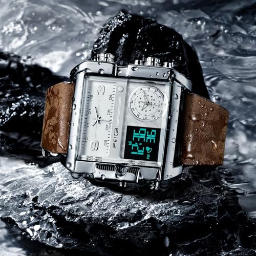 FEICE FK030Pro White Dial Quartz Watch - Image 3
