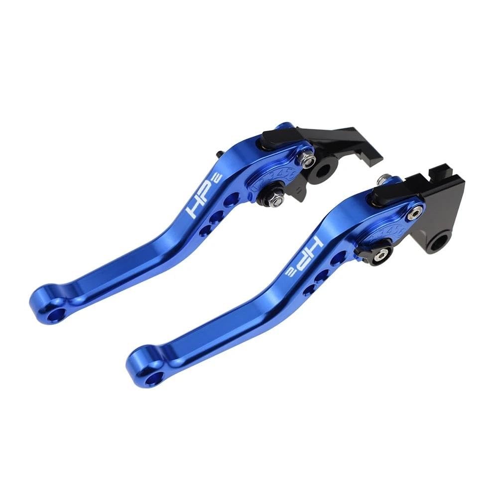 Ewrsghrt Blue Short Brake Clutch Levers Adjustable Handle Set For Hp2 Megamoto 2006 2007 2008 2009 Motorcycle Cnc Accessories(Blue)