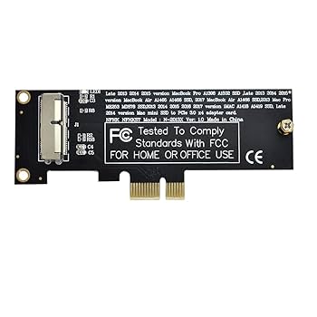 ☆送料無料_Z005 NFHK Mac Air Pro 2 エンクロー 1054 Amazon.com: NFHK PCI Express PCI-E 1X to 12+16Pin 2013-2017