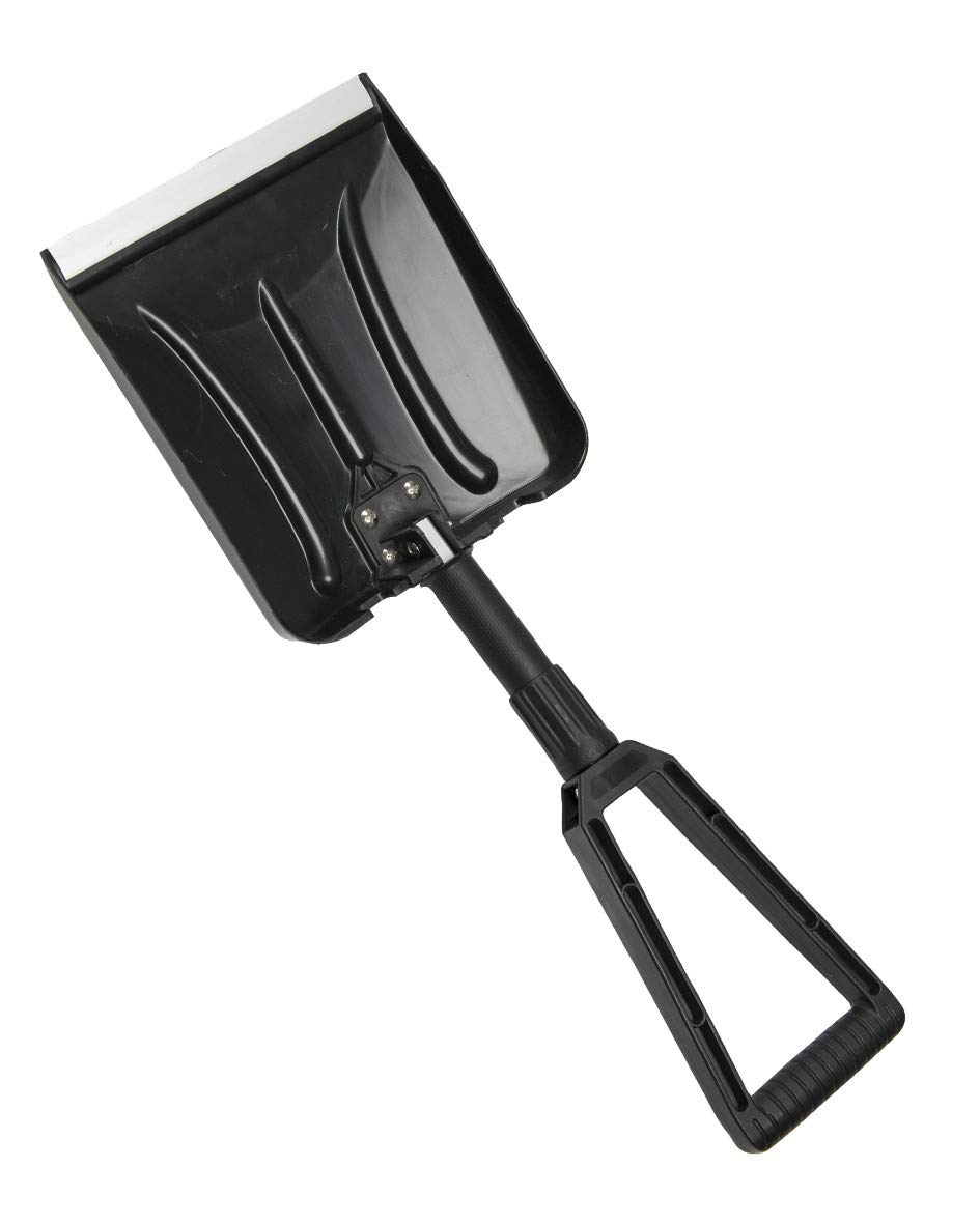 Pelle à neige pliable en ABS Noir