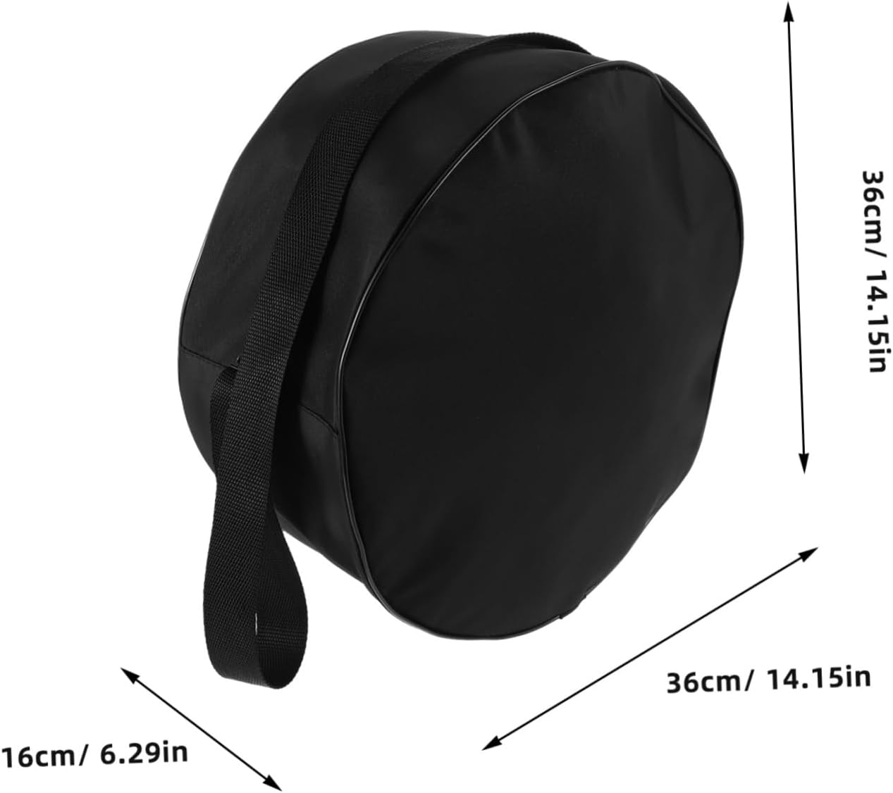 Carrier Bag Adjustable Strap Pockets for Accessories Lightweight Design for Women Black Storage Tote for Gym Workouts