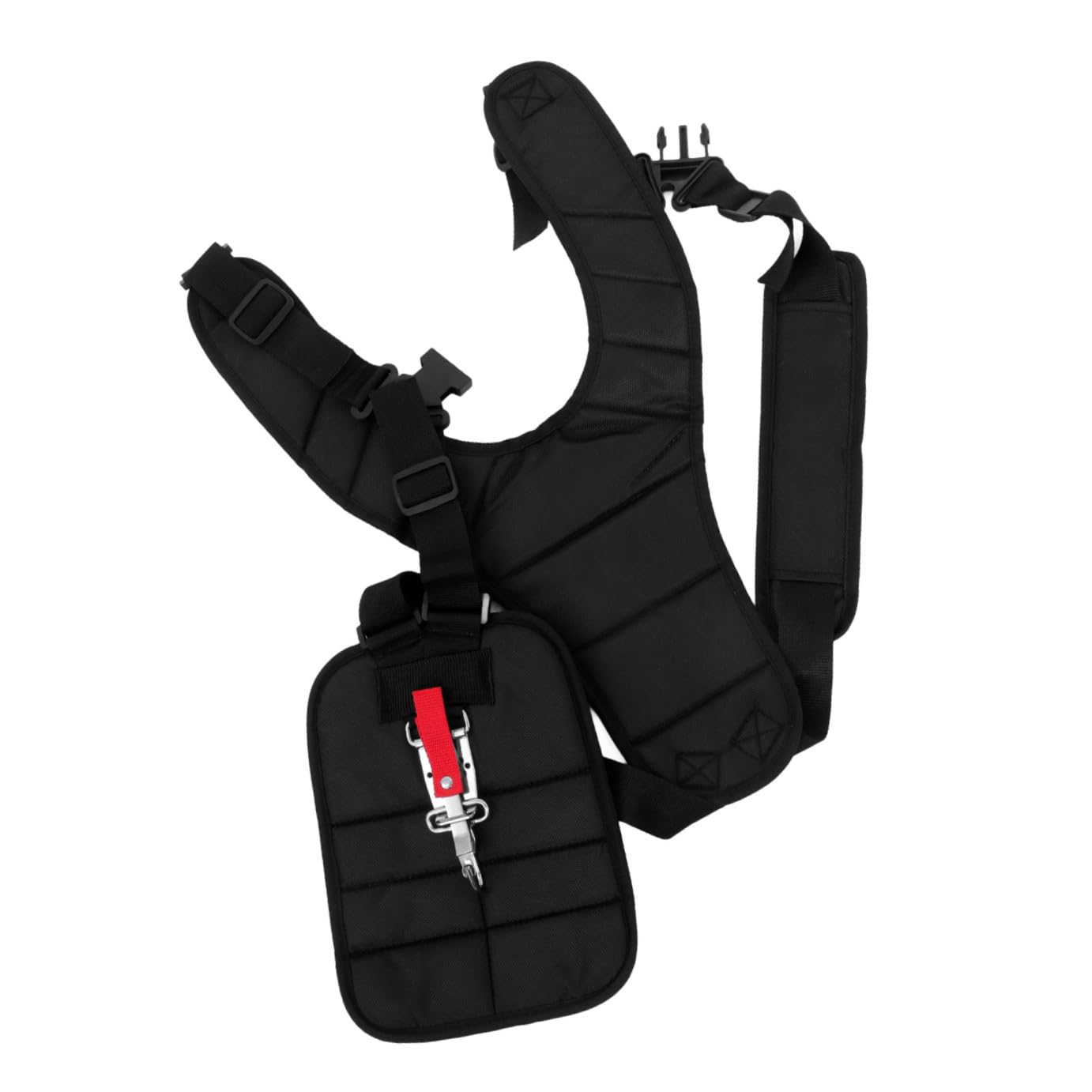 BESTonZON Desbrozadora para Jardín Cinturón Ajustable y Acolchado, Compatible Múltiples, Alivia Tensión y Distribuye Carga Uniformemente para Trabajo Cómodo