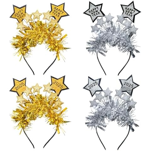 Estivaux 2023 Glitter New Year Headbands Cover