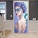 Produktbild Türtapeten Selbstklebend Traumfrau Wasserdicht Wandbild Abnehmbar Türposter Heimtextilien PVC 77x200cm