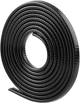 ASTRALED Car Door Edge Protector, Universal, Hair Wick, Black, 1 Meter