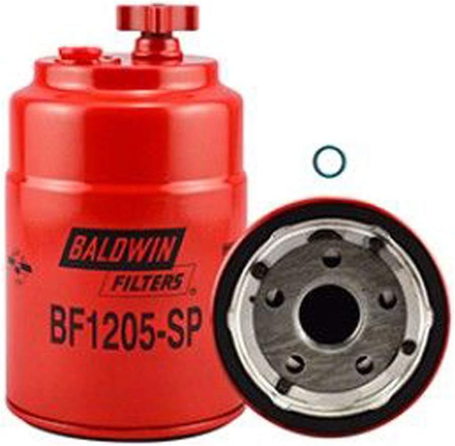 Baldwin Heavy Duty BF1205-SP Fuel Filter,6-1/16 x 3-11/16 x 6-1/16 In