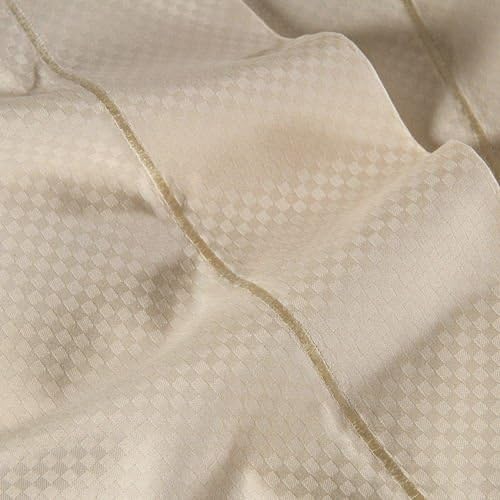 Royal Collection 1900 Designer Collection Bed Sheets On Amazon with 1 Flat Sheet. 1 Fitted Sheet & 4 P/Cases. Super Soft & Wrinkle Free.No Shrinkage (King Size, Tan)