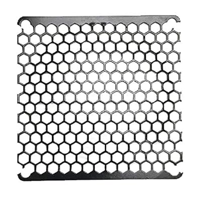 Coolerguys 92mm Honeycomb Black Metal Grill