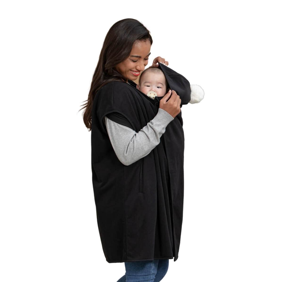 Konny Baby Carrier Winter Cover Womens Fleece Jacket Maternity