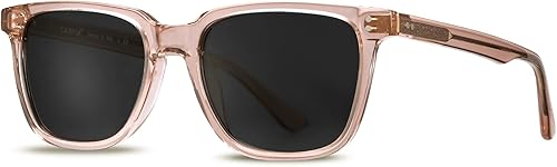 Carfia Chic - Lentes de sol polarizados para mujer, protección UV400, marco de acetato pulido a mano