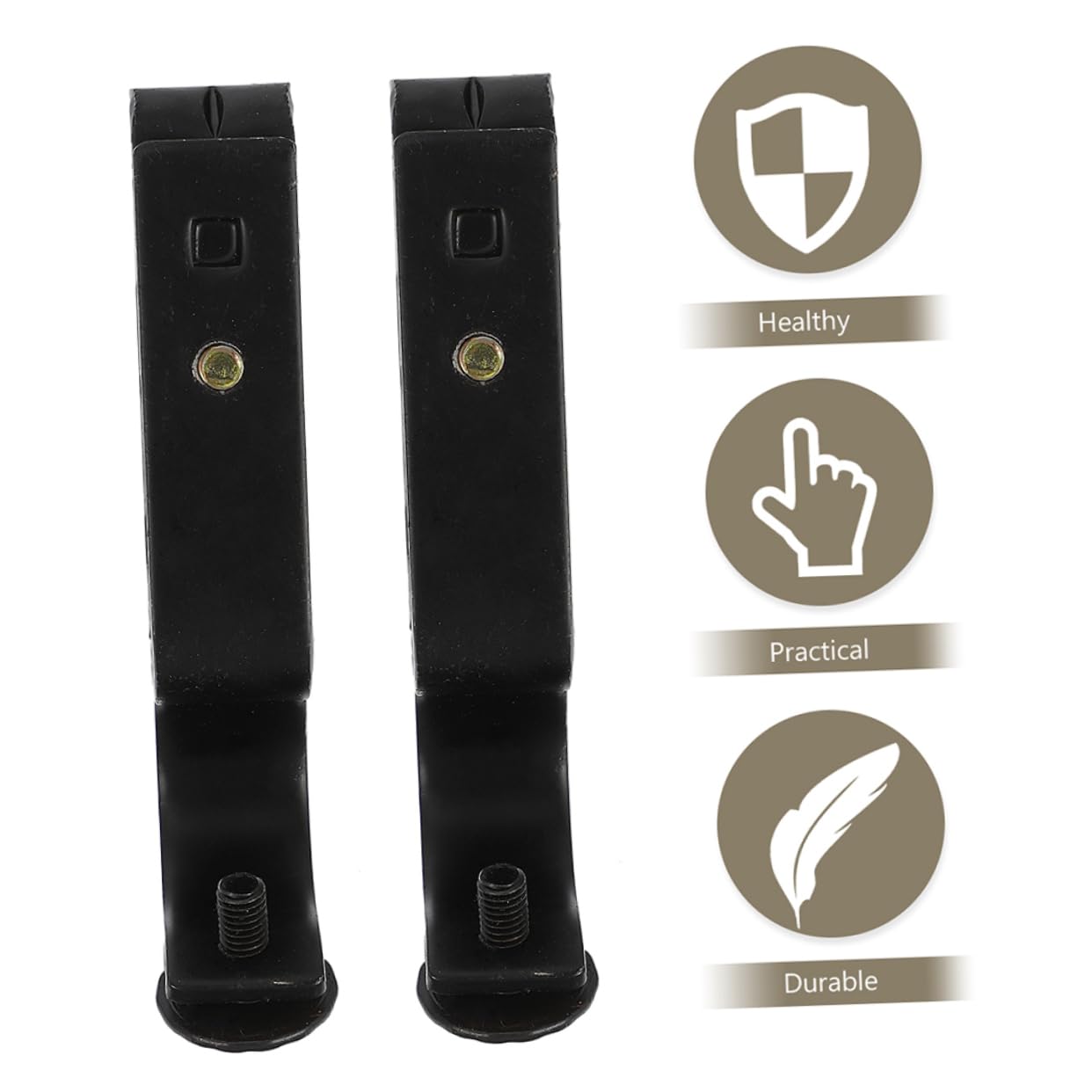 Hemobllo 10 Pièces Supports De Tringle à Rideaux Muraux Supports pour Tringle à Rideaux Faciles à Installer Maintiennent Stablement