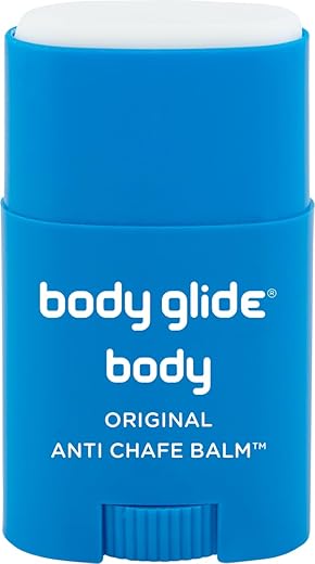 Body Glide Original Anti Chafe Balm | Anti Chafing Stick | Prevent Arm, Chest, Butt, Thigh, Ball Chafing & Irritation | Trusted Skin Protection Since 1996 |0.8oz