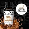 Oikos 30g Protein Shake, Mocha Latte, Shelf Stable, High Protein Drinks, Ready to Drink, 5g Prebiotic Fiber, 12 fl oz Bottle, 4 Count