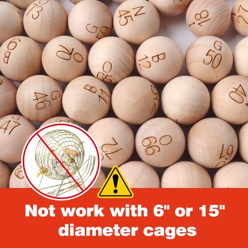 Gse 7/8-Inch Solid Wooden Replacement Bingo Balls For Parties, Bingo Nights, Prize Raffles… #TOP3