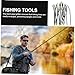 Anneome 20Pcs Fishing Line Splitter Tool Fishing Lure Connector Scale Adapter Innovative Fork Design for Enhanced Efficiency Stylish for All Anglers