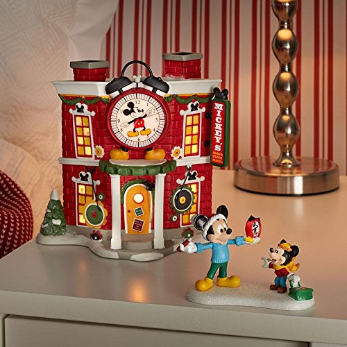 Amazon.com: Department 56 Disney Village Mickey's Autograph Clock