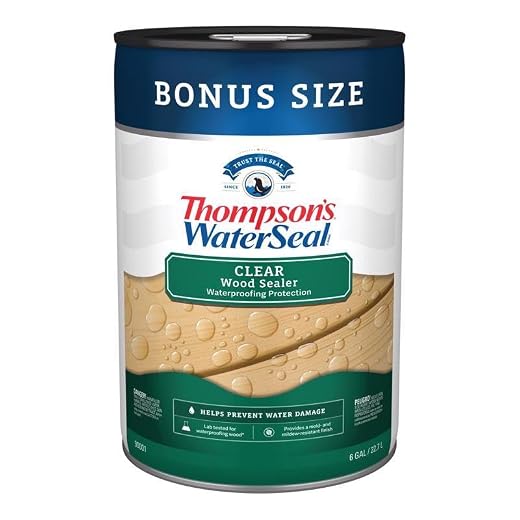 Thompson'S Waterseal Wood Protector 6 Gl Low Voc