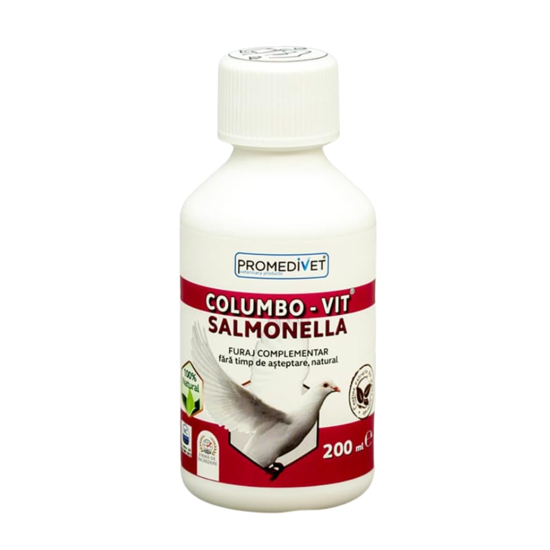 PIUMER - Suplemento Natural contra Salmonelosis en Aves Columbo Vit 200 ml