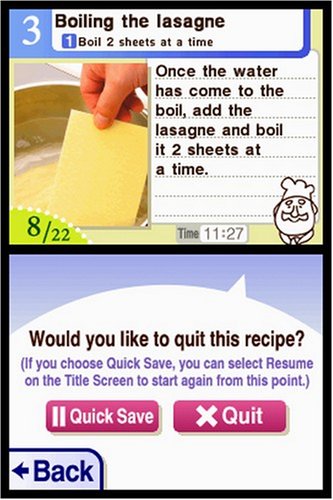 Personal Trainer: Cooking - Nintendo DS