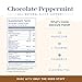 PWDRS Snooze Sleepy Time Hot Chocolate | All Natural Sleep Support | Magnesium Glycinate, L Theanine, Chamomile, Electrolytes | 20 Calories, Non GMO | Chocolate Peppermint