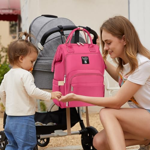 Sac à dos à langer Pomelo Best grande capacité avec tapis imperméable - 7