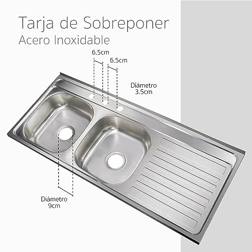 Encuentra reviews de Lavabo doble para cocina Top diez. 14 Imagen adicional