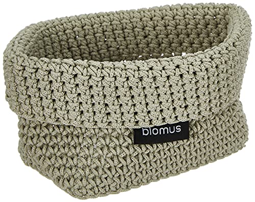Blomus 68883 Corbeille à crochet Sable Taille M Cover