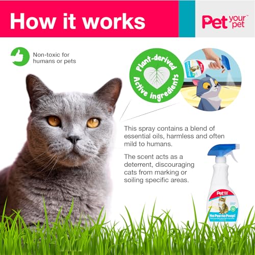 Pet Your Pet No Pee No Poop Cat Potty Training Spray thumb #2