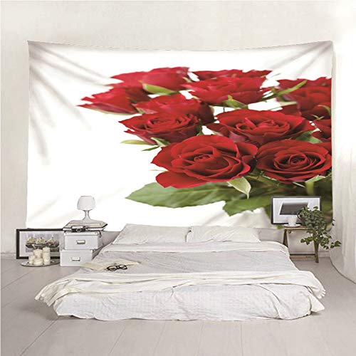 Tapiz de pared KnSam rosa y blanco para decorar el salón con estilo nórdico 7