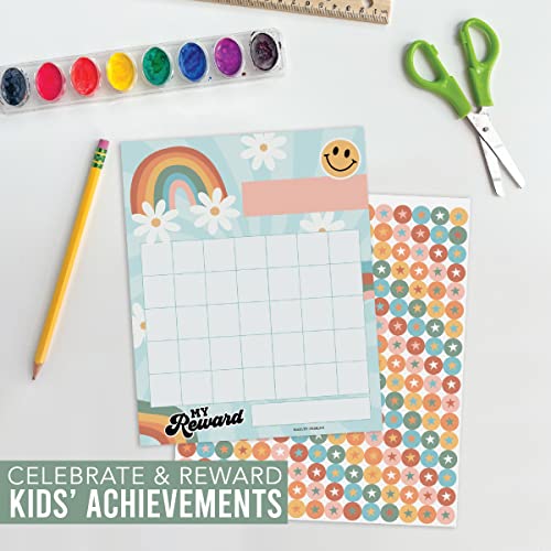 Image of Sticker Chart for Kids Behavior at Home and Back to School Reward Charts