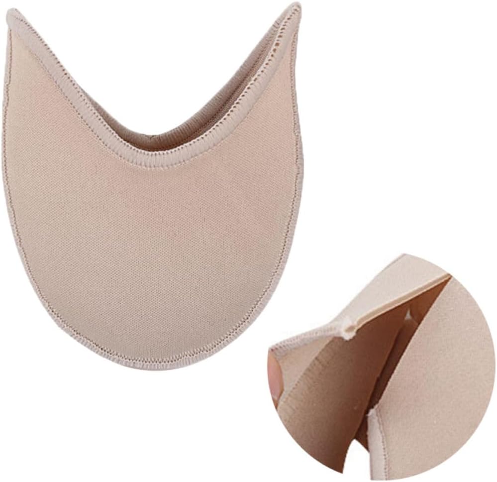 Ballet Point Shoe Toe Covers with Cushioning Anti Slip Beige