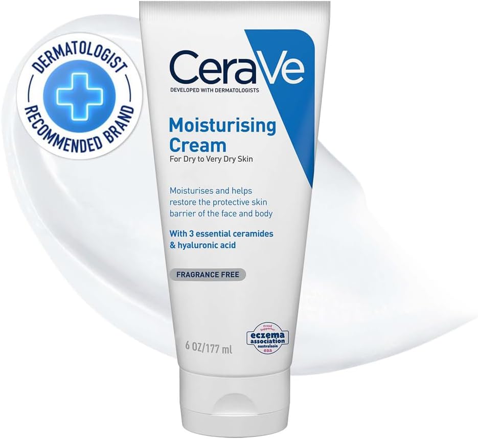 CeraVe Moisturising Cream — 177 ml · dry to very dry skin