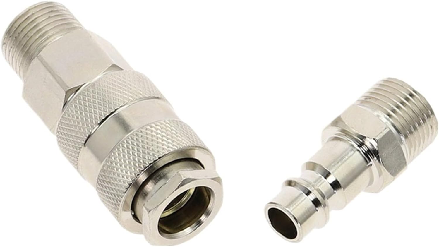 1pcs Pneumatic Fitting Type Quick Coupling Connector Coupler For Air Compressor 1/4 3/8 1/2 Male thread(SM04)