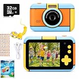 YunLone ToyZoom, 24MP, Digitalkamera, 1080P, HD Camcorder, Dual Lens, Selfiemodus, mit 32GB SD...
