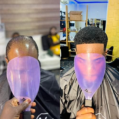 Afro Toupee for Black African Men - Curly Afro Hair Replacement Unit, Men's Weave, Bald Wig, Afro Man Wig