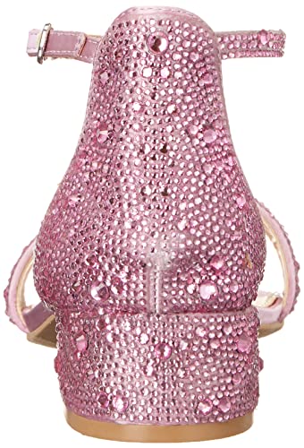 Betsey Johnson Girls Mari Heeled Sandal, Pink, 3 Little Kid #TOP2