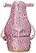 Betsey Johnson Kids Unisex-Child Mari Heeled Sandal, Pink, 4