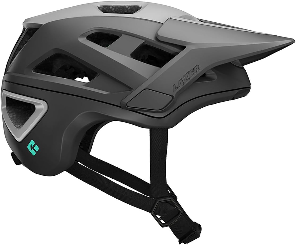 LAZER Jackal KinetiCore Mountain Bike Helmet, Bicycling Gear for Adults, Men & Women’s Cycling Head Gear with Visor