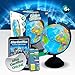 Science4you - Globo Terráqueo y Atlas Mundial, Libro Educativo, Globo Girable para...