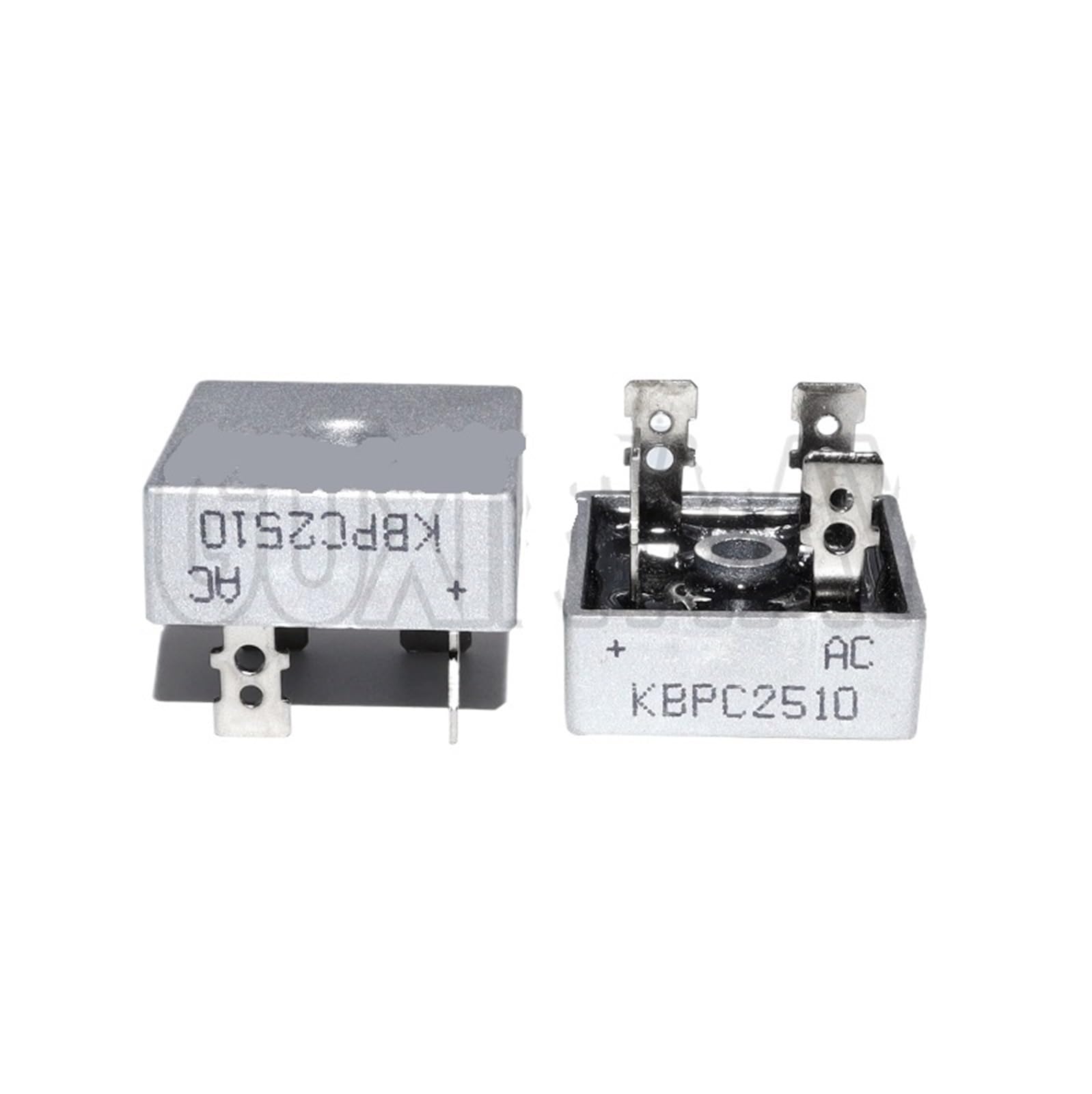 KBPC2510 puente rectificador de diodo 25A con lote de 5 piezas 2