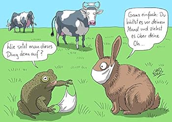 Hardcover Corona-Cartoons aus der Quarantäne Book