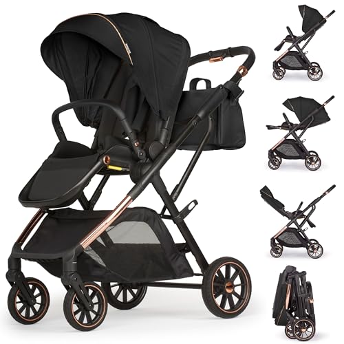 Lejoux+ Baby Pushchair (Black)