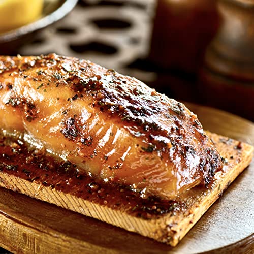 East Coast Cedar Planks For Grilling Salmon Made From 100% Natural Maine White Cedar-12 Pack-5.5" Inches Wide X 12" Inches Long Planks-Adds A Delicious Smokey Flavor-Great For All Fish And Meats #TOP3