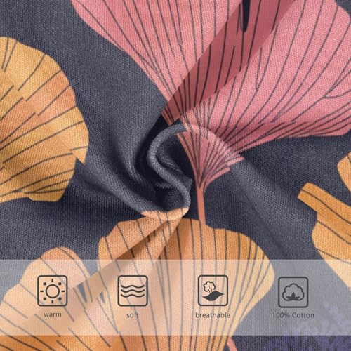 KLL Hand Drawn Ginkgo Baby Boys Comfort Briefs Underwear Cute Children Panties3