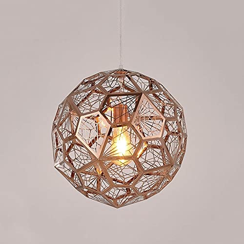 Suspension vintage rose gold pour décoration café et restaurant