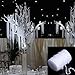 SKEMIX 99FT Garland Diamond Strand Acrylic Crystal Bead Curtain Wedding DIY Party Decor