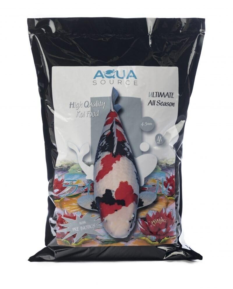 Aqua Source Ultimate All Season Koi Food, Enriched with a blend (3kg)