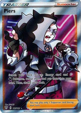 piers pokemon card value Pokemon Piers - 187/189