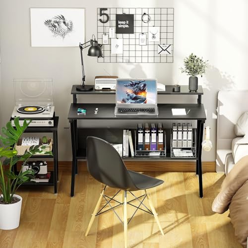 Oficina, Home escritorio negro Marca BCOSYH (3)